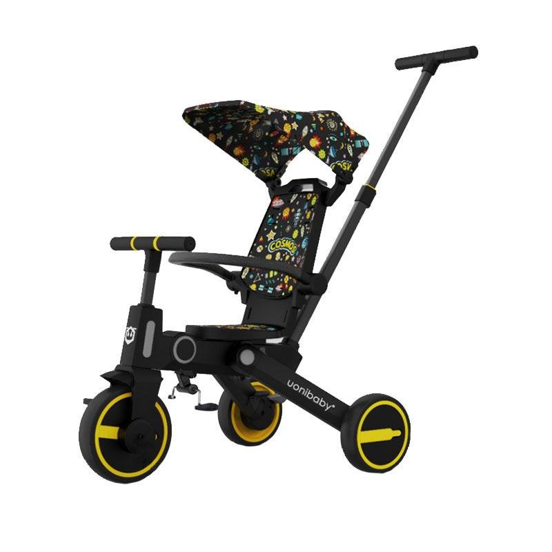 yellow uonibaby trike without pedal 01