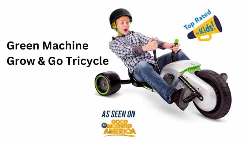 Green Machine Grow & Go Tricycle