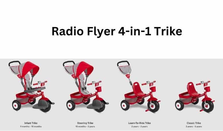 Radio Flyer 4-in-1 Trike