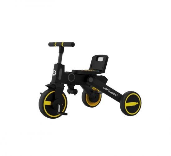 yellow uonibaby trike without back to ride 01